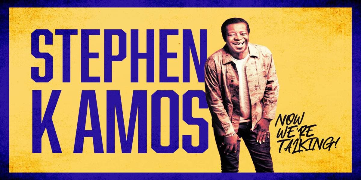 Hero image for Stephen K Amos: Now We're Talking!